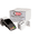 Ingenico credit card terminal alongside a box of 50 BPA-free branded paper rolls from TillRolls.ie, ideal for receipt printing.